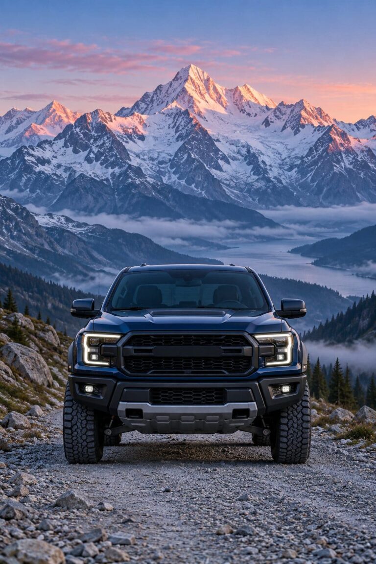 Fondos de pantalla de camionetas montanas nevadas