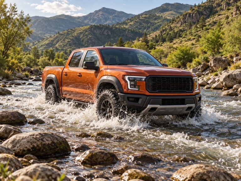 Fondos de pantalla de camionetas naranja rio