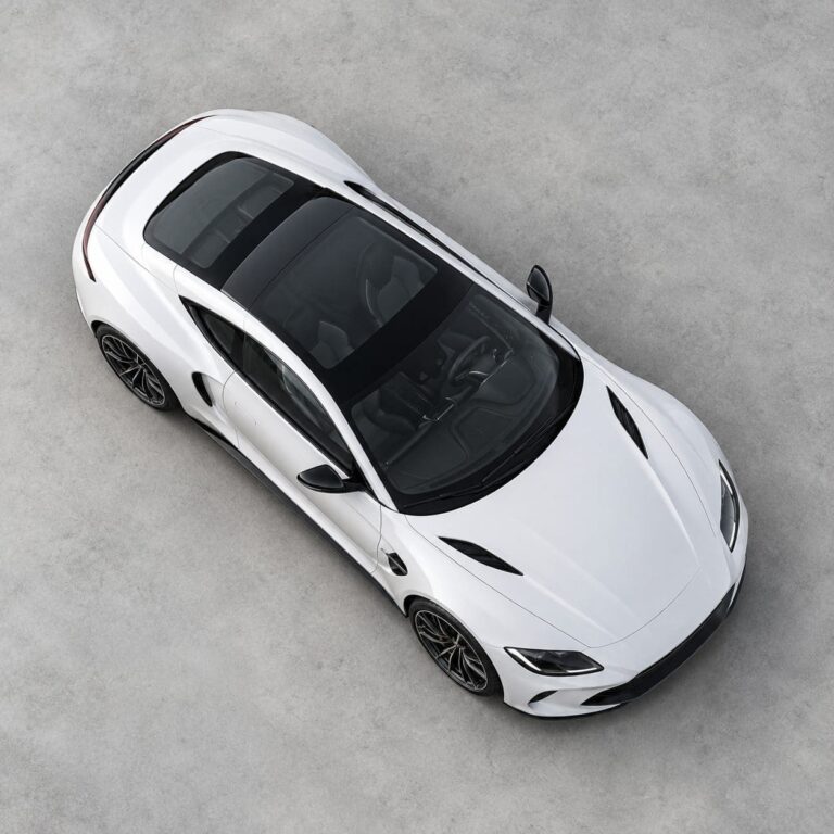 Fondos de pantalla de carros deportivo blanco cenital