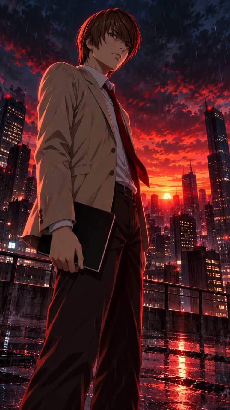 Fondos de pantalla de death note light ciudad
