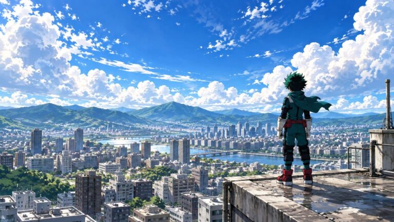 Fondos de pantalla de deku horizonte de ciudad