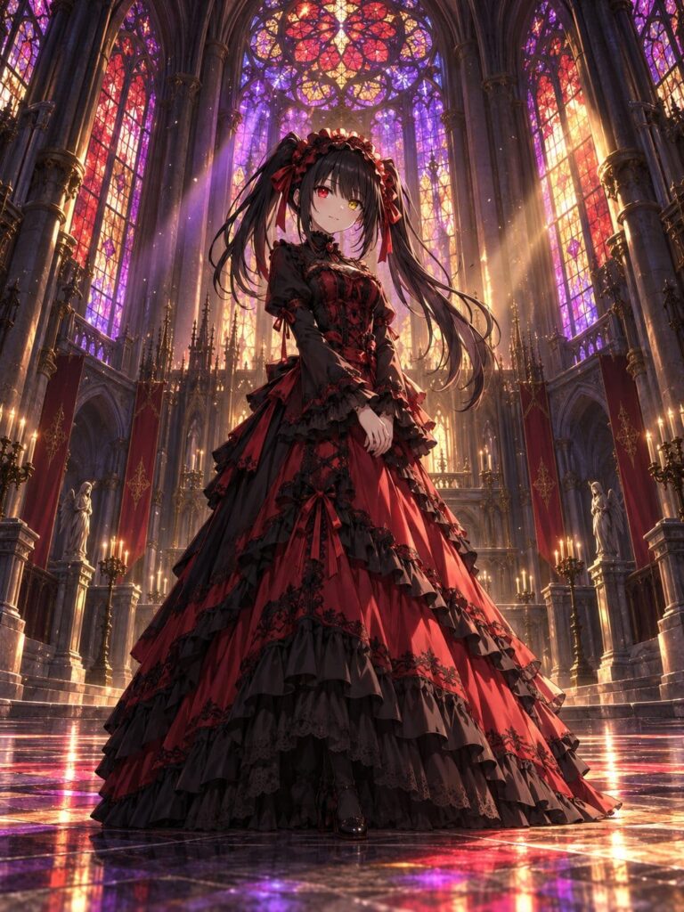 Fondos de pantalla de kurumi catedral gotica