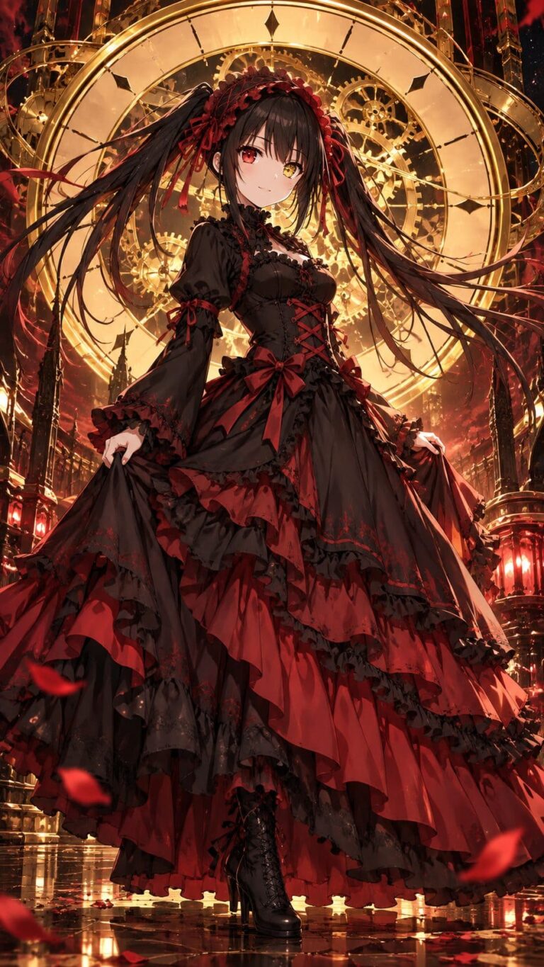 Fondos de pantalla de kurumi reloj astral