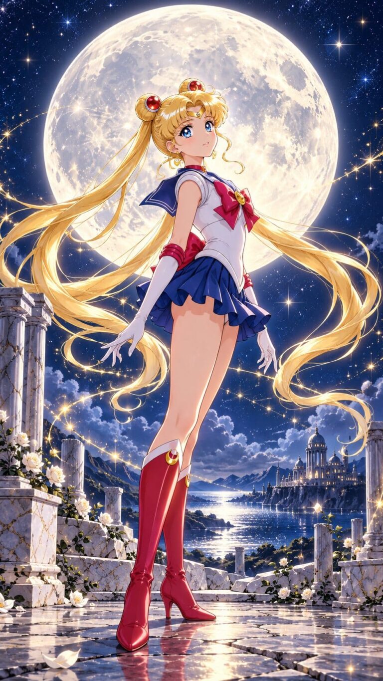 Fondos de pantalla de sailor moon guardiana lunar