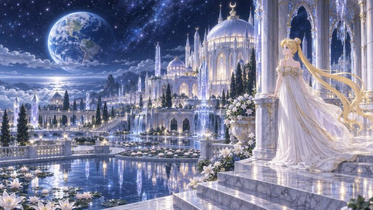 Fondos de pantalla de sailor moon palacio lunar
