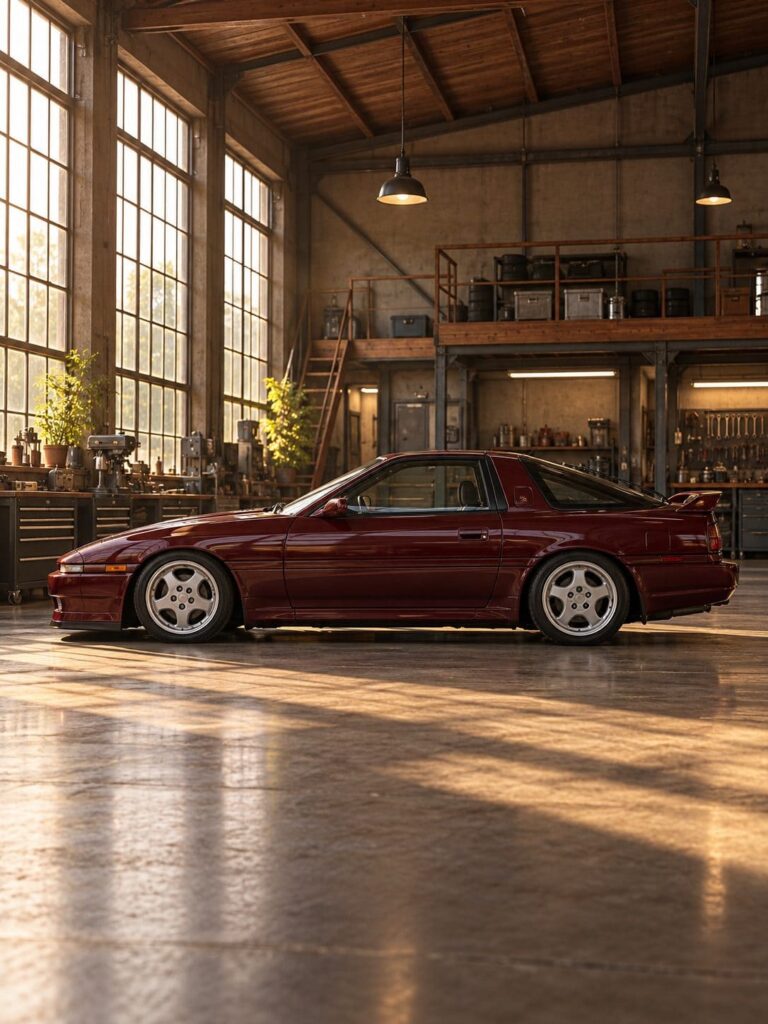 Fondos de pantalla de supra mk3 burdeos taller