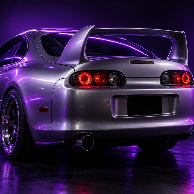 Fondos de pantalla de supra mk4 trasera violeta