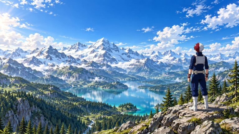 Fondos de pantalla de todoroki montanas alpinas