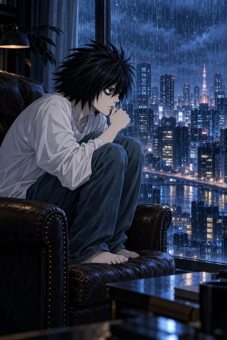 Fondos de pantalla death note l lluvia