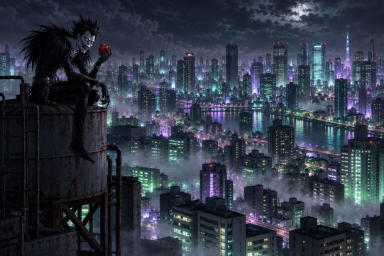 Fondos de pantalla death note ryuk tokio