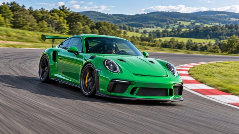Fondos de pantalla porsche 911 gt3 circuito