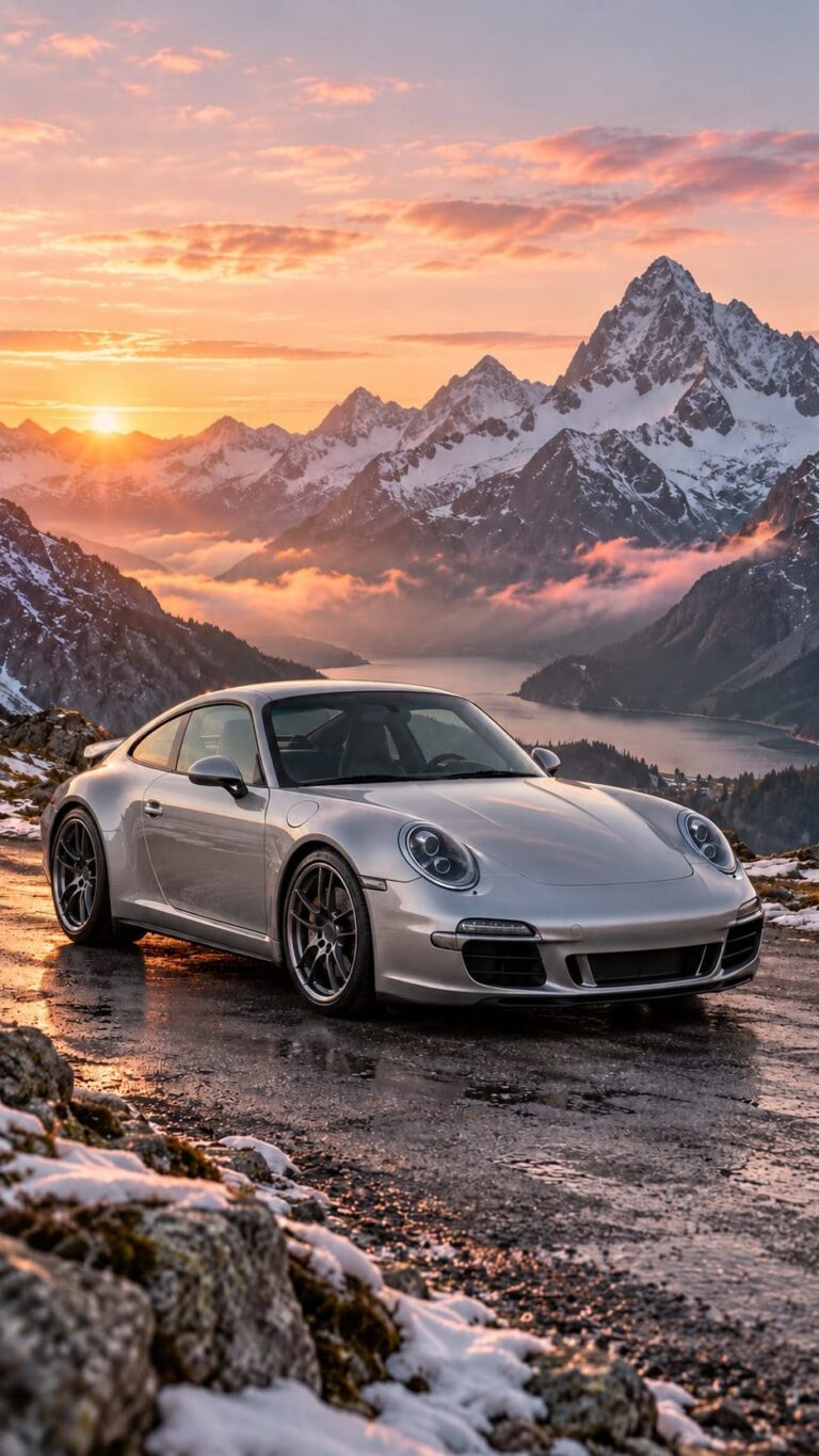 Fondos de pantalla porsche 911 puerto de montana