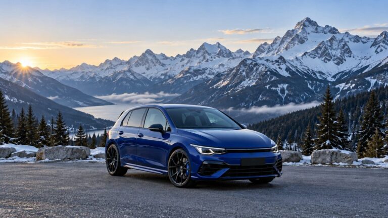 Fondos de pantalla volkswagen golf alpes