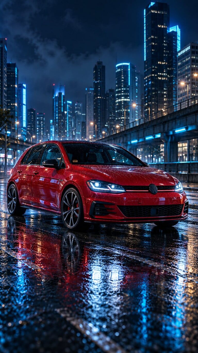 Fondos de pantalla volkswagen golf gti neon