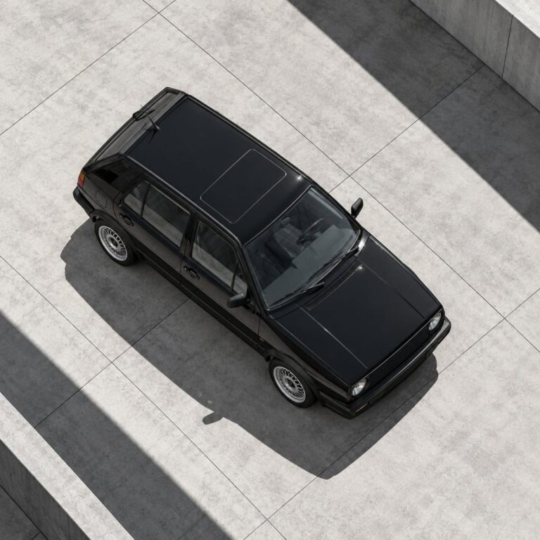 Fondos de pantalla volkswagen golf mk2 cenital
