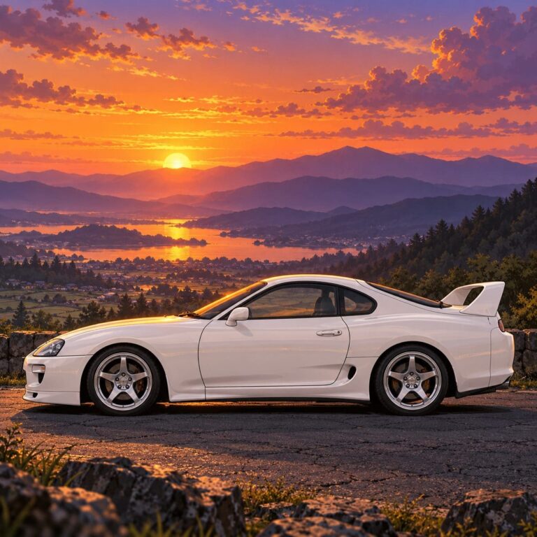Fondos de supra a80 blanco anime