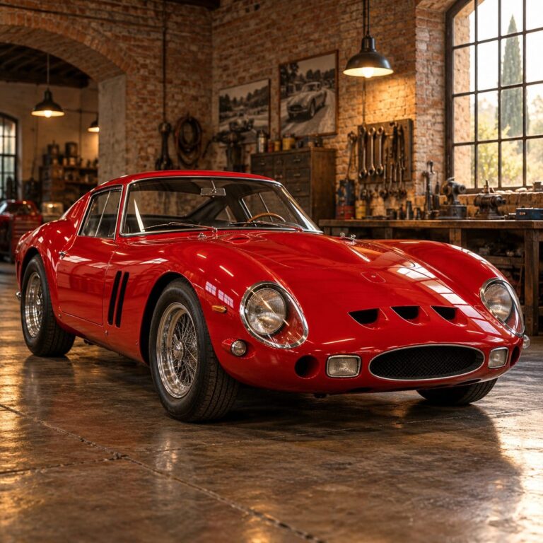 Fondos ferrari 250 gto taller