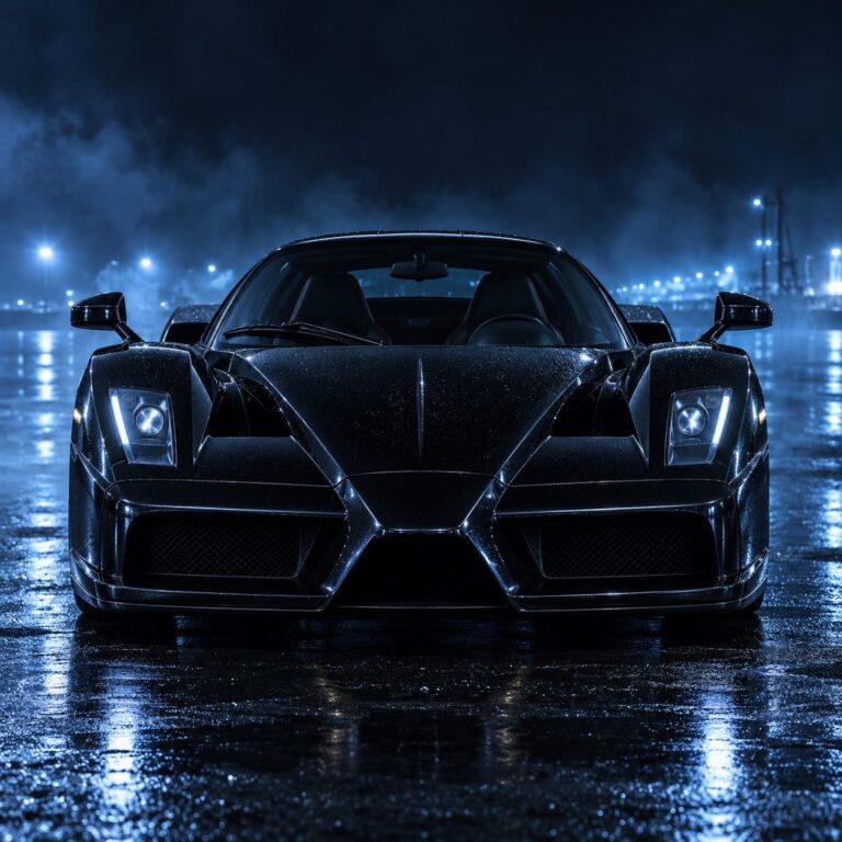 Fondos ferrari enzo negro noche
