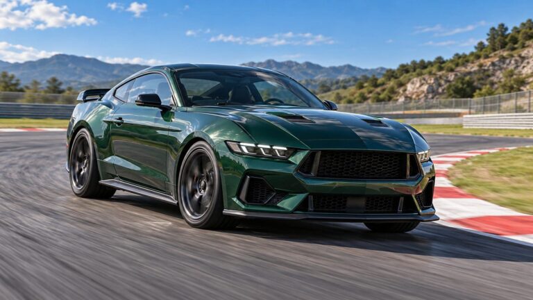 Mustang fondo de pantalla verde circuito