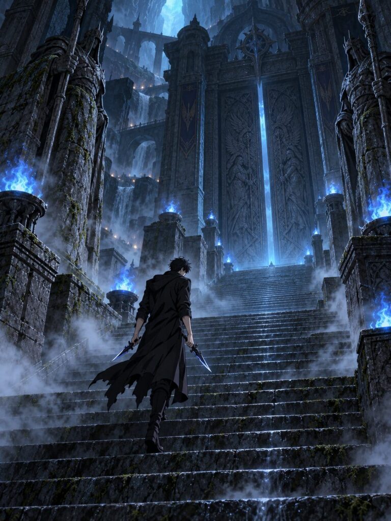 Solo leveling fondo de pantalla mazmorra